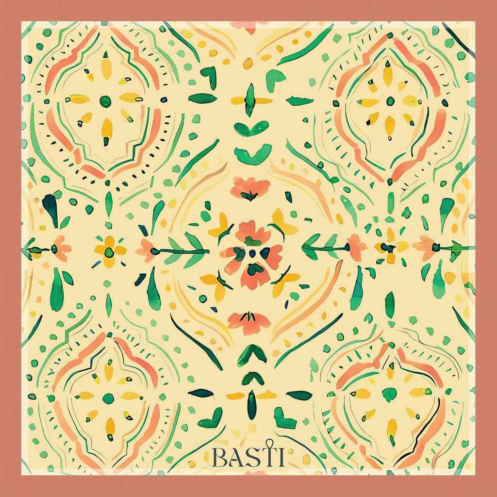 Oriental Ornaments Silk