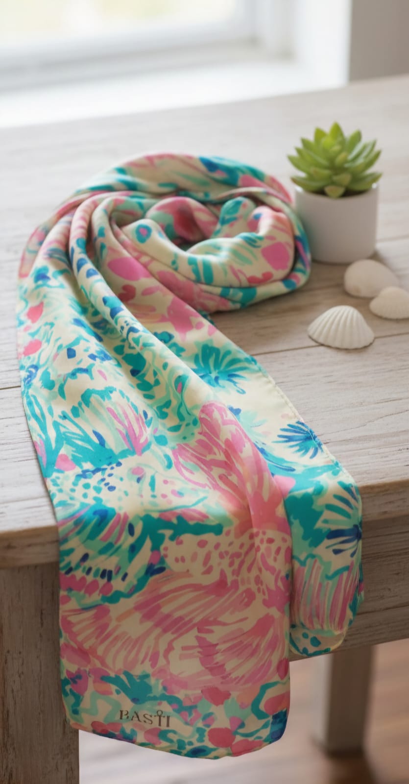 Watercolor Fish Chiffon