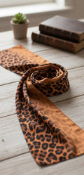 Cheetah Skin Satin