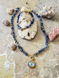 The Ocean Necklace and Bracelet