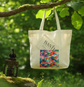 Nubian Flora Tote Bag