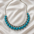 Light Blue Indian Necklace