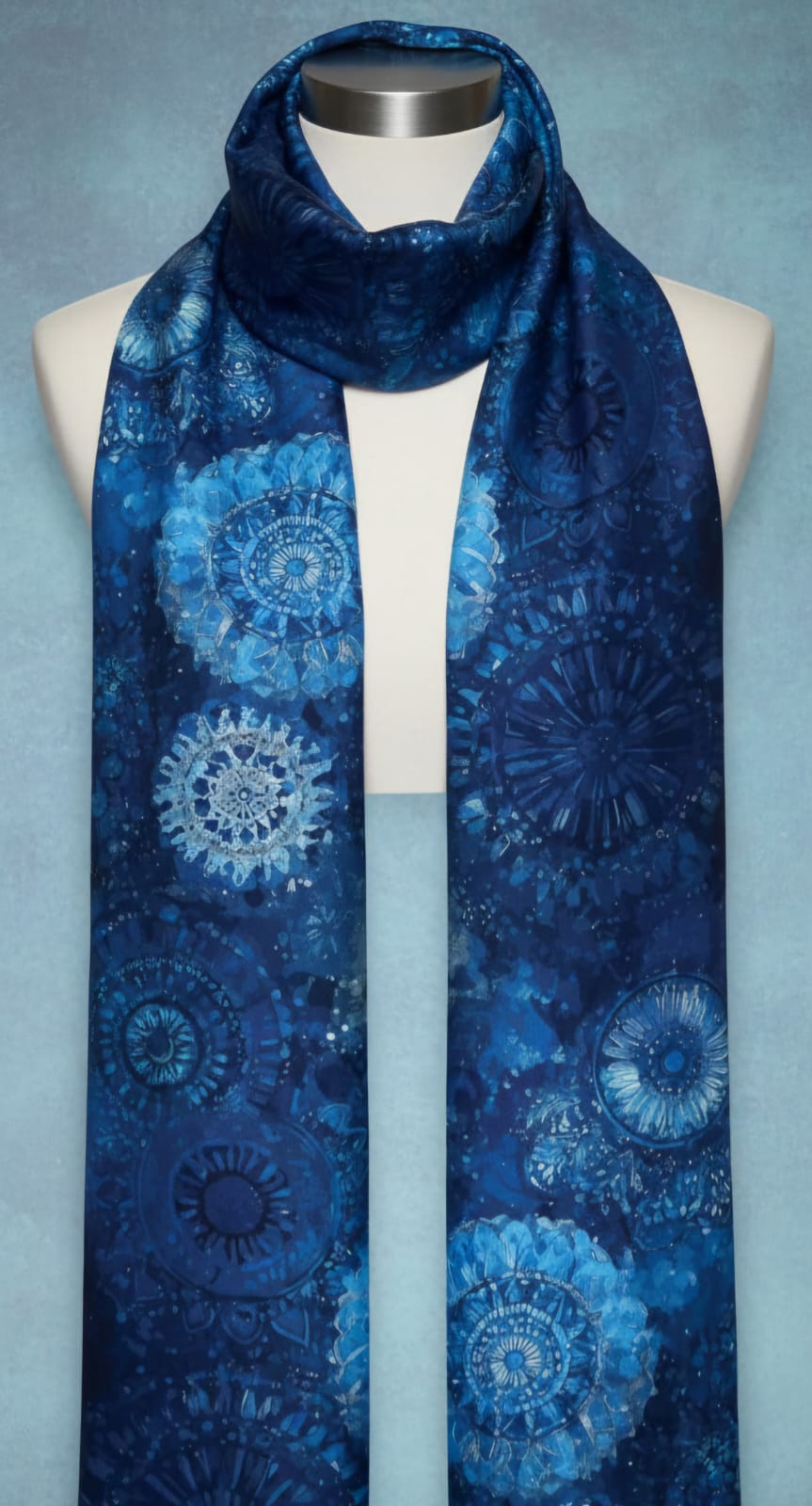 Blue Harmony Silk