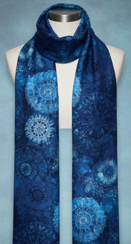 Blue Harmony Silk