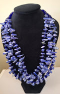 Indigo Driftwood Necklace - BASTI GALLERY