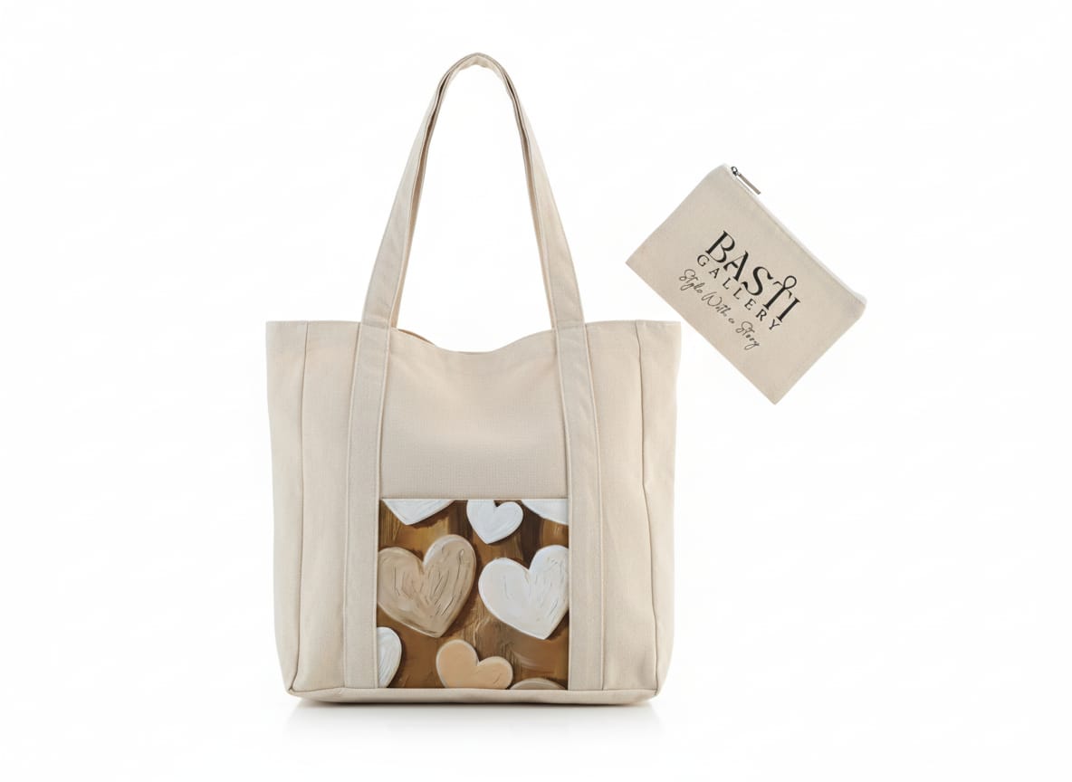 Hearts Tote Bag