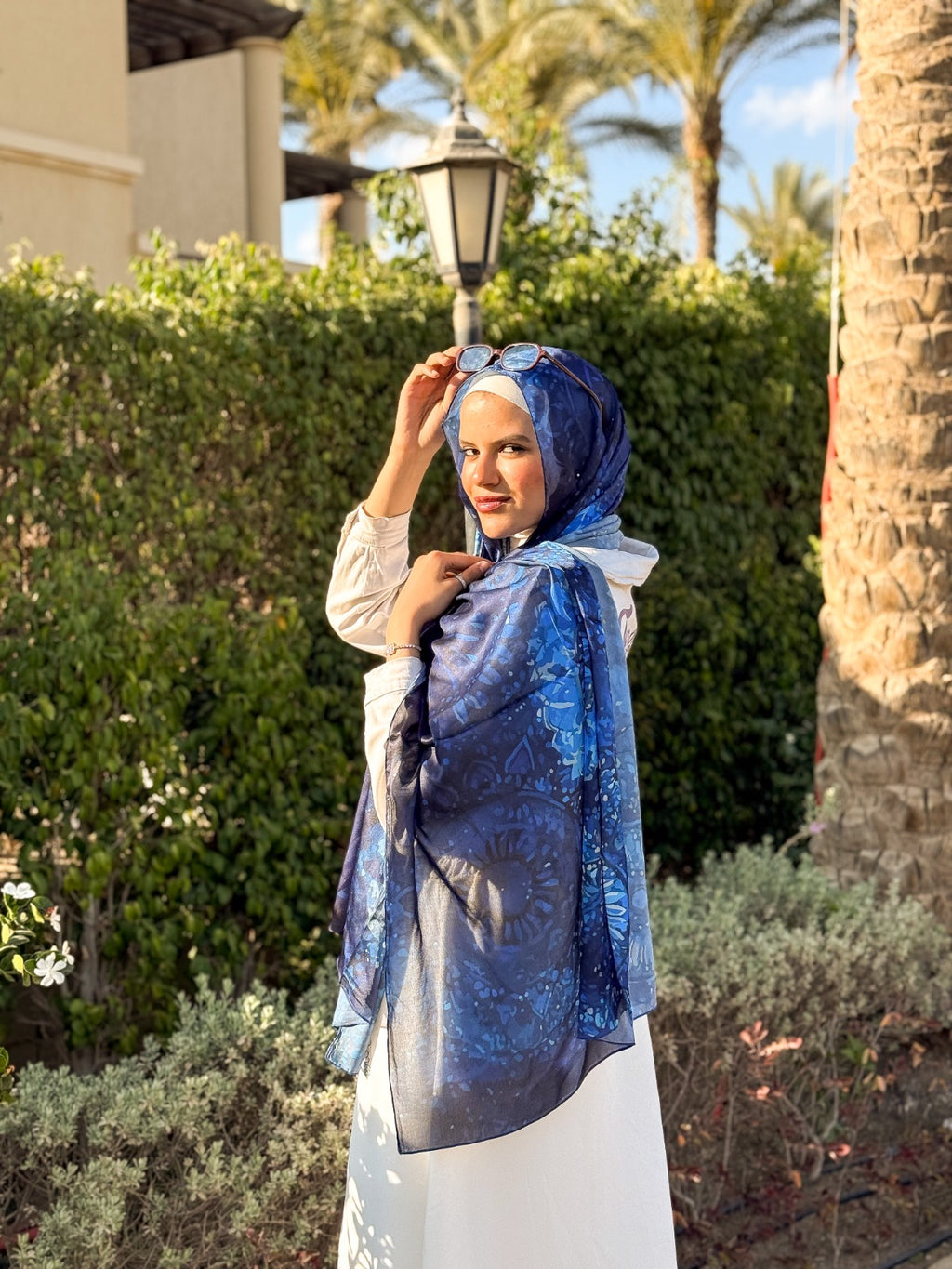 Blue Harmony Silk
