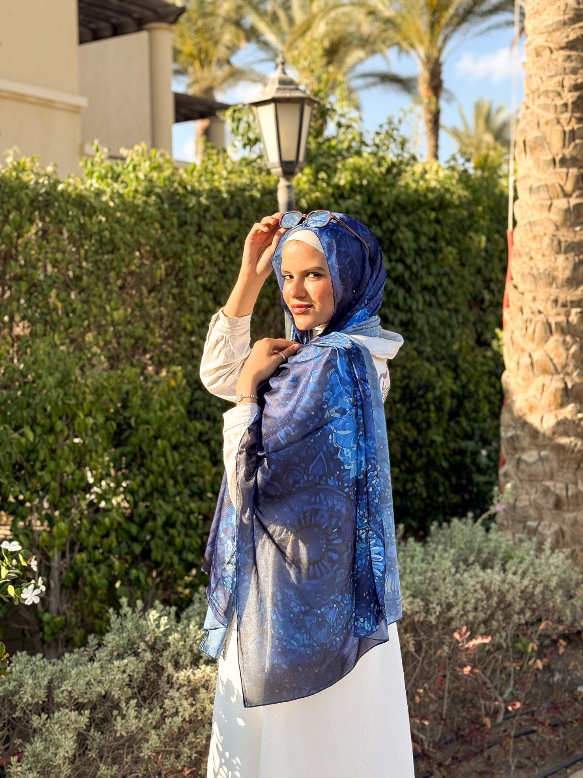Blue Harmony Silk