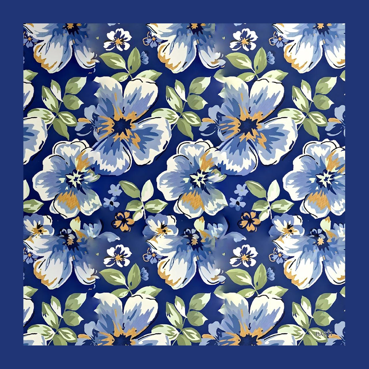 Azure Floral Escape