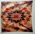 Ancient Amber Petals Satin Mandala