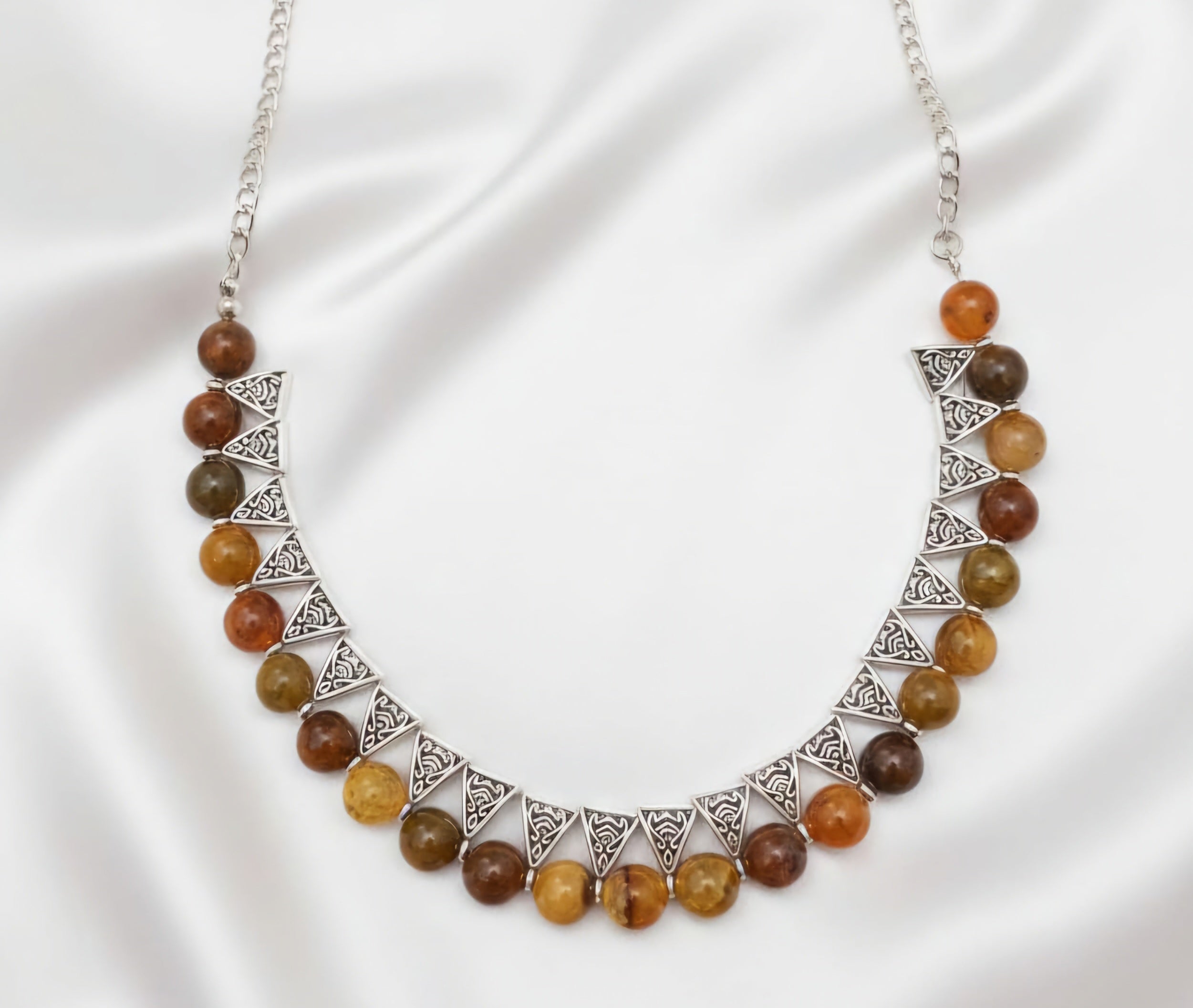 Amber Indian Neclace