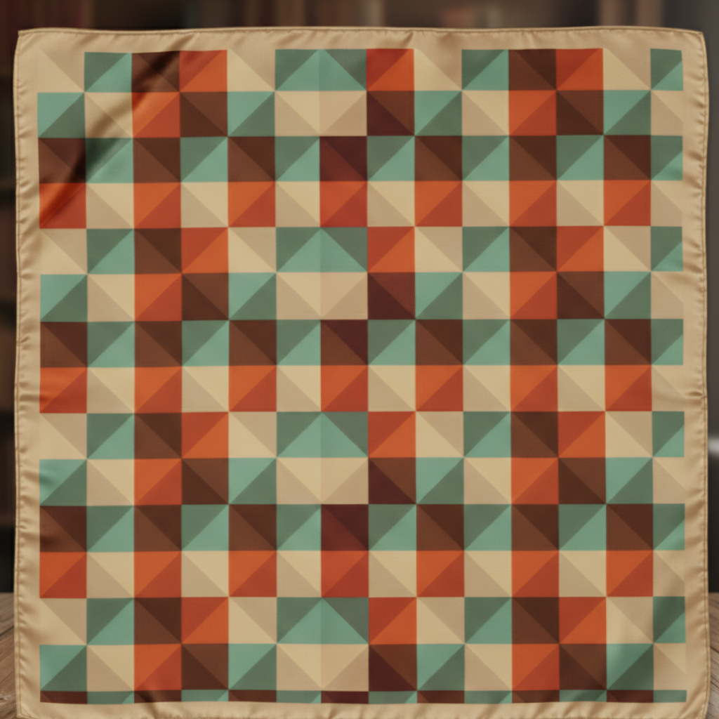 Origami Tapestry Beige