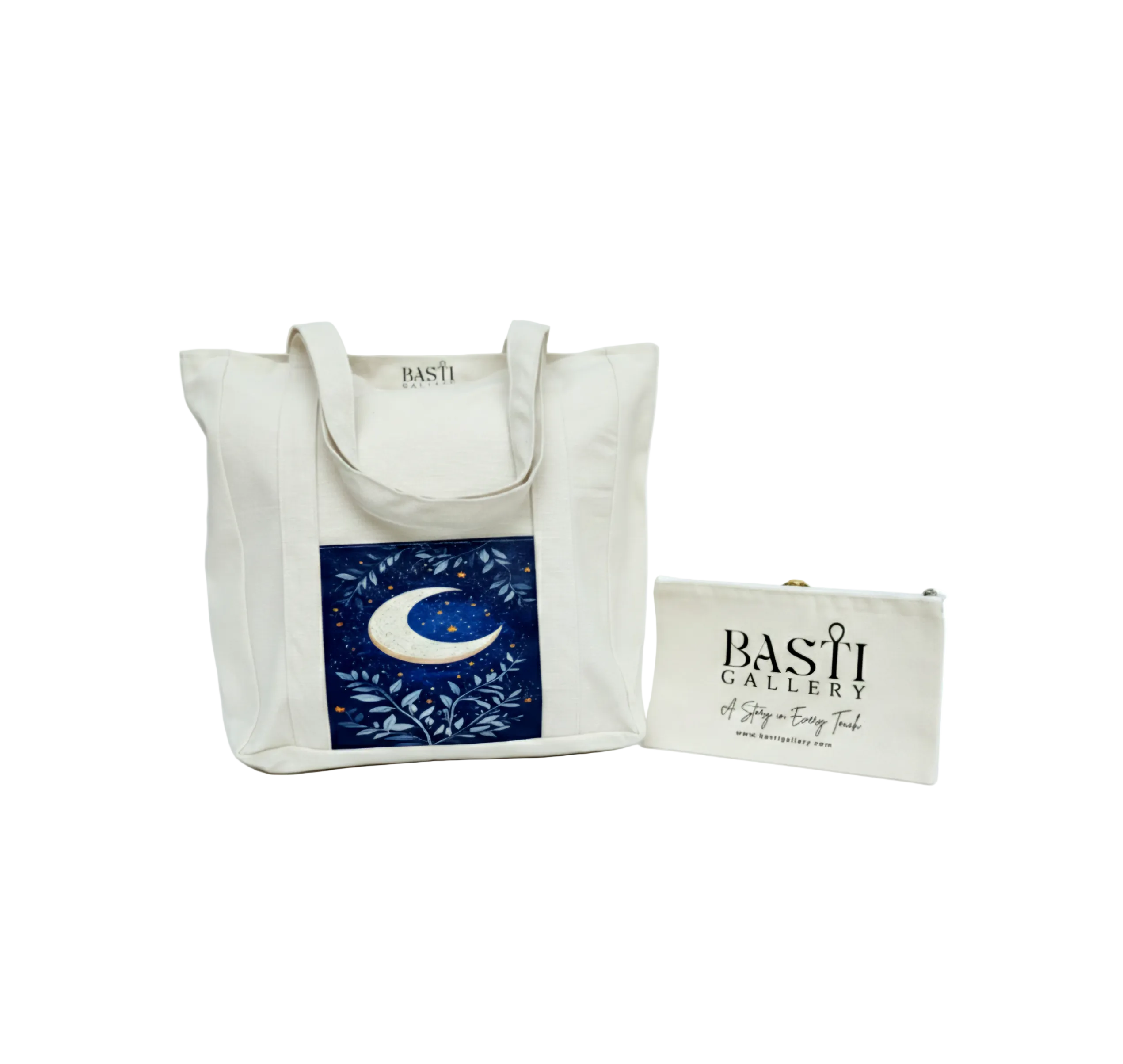 Moon Artistic Tote Bag