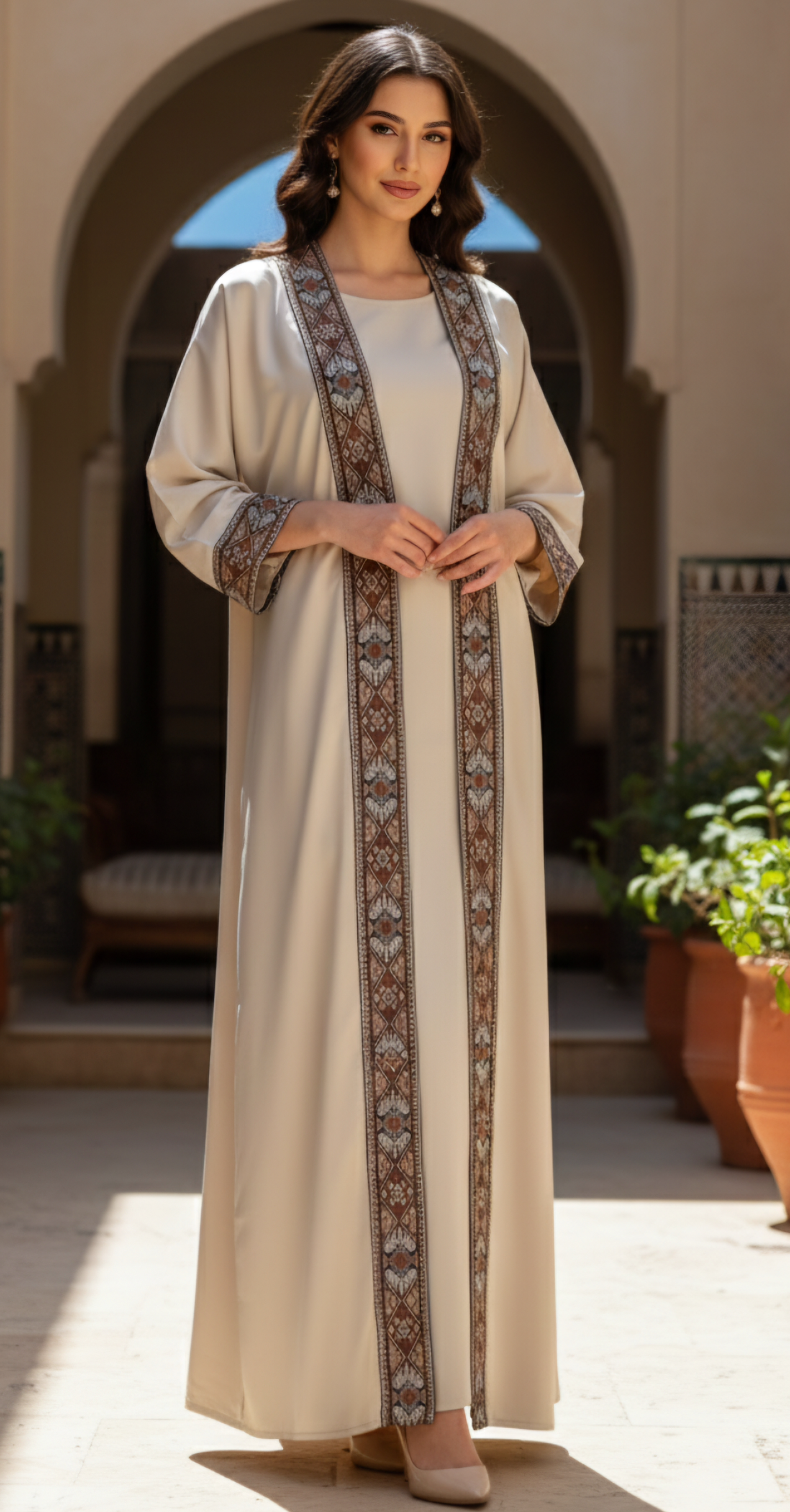 Beige Ramadan Kaftan II
