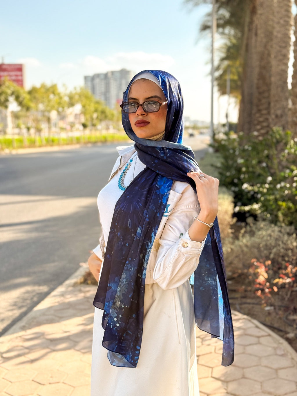Blue Harmony Silk