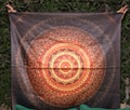 The Eclipsed Lotus Satin Mandala